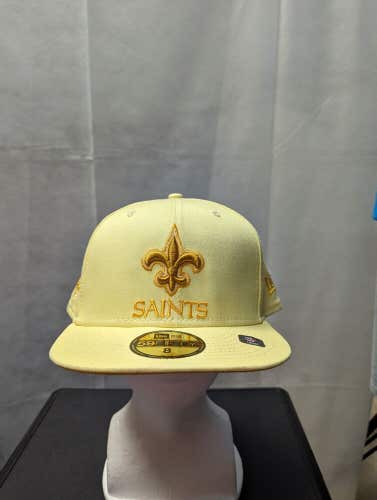 NWS New Orleans Saints Yellow/Gold New Era 59fifty 8 NFL