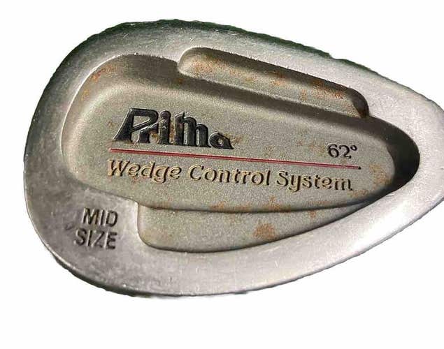 Prima Golf Mid-Size Lob Wedge 62* Wedge-Flex Stiff Steel 35.5" Nice Grip Men RH