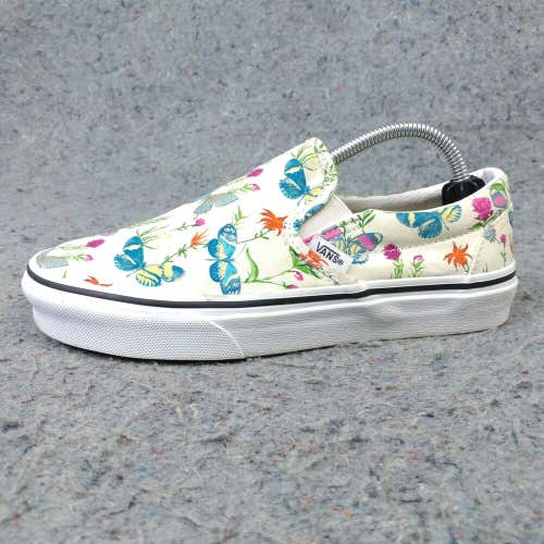 Vans Classic Slip On Womens 6.5 Shoes Canvas Parks Project Butterfly Floral
