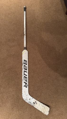 Used Senior Bauer Regular 26" Paddle Pro Stock Hyperlite Goalie Stick