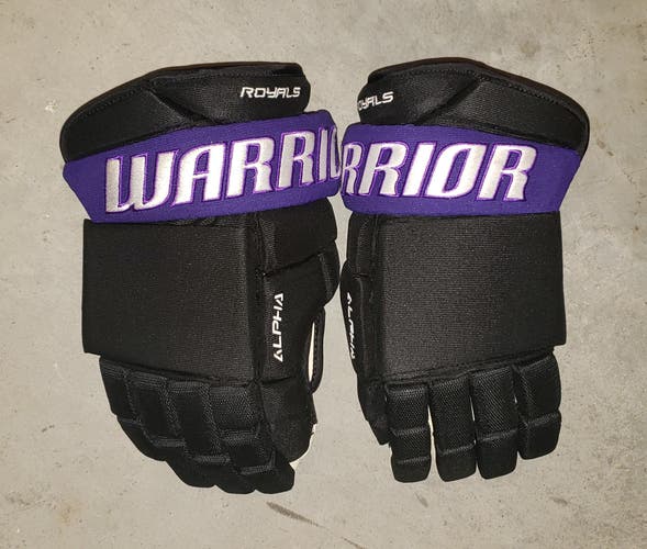 Reading Royals ECHL New Warrior Alpha Pro Gloves 14"