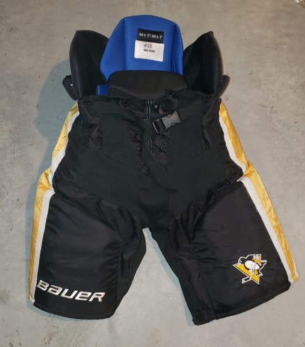 Pittsburgh Penguins Senior Medium +1 Bauer Nexus Hockey Pants Pro Stock