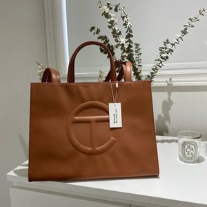 Brand New Telfar Medium Brown Shopping Bag
