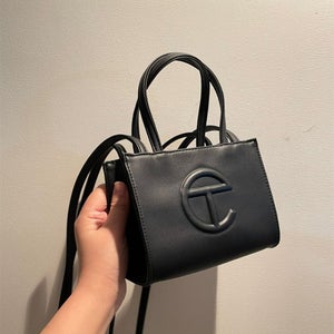 Brand New 100% Authentic Telfar Black Small Shopping Bag