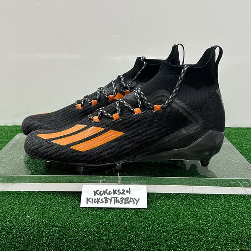 Adidas Adizero Primeknit Football Cleats Black Size 11.5 Mens FY0722 Miami PE