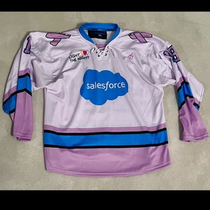 Breast Cancer Salesforce Ice Hockey Jersey (S)