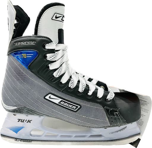 New Nike Bauer Supreme 70 Skates hockey size 9.5 EE men's wide skate ice SR mens