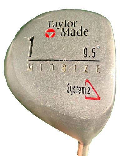TaylorMade System2 Driver Mid Size TP 9.5 Degrees RH Flex-Twist Graphite 44 In.