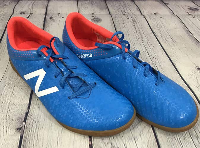 New Balance MSVRCIBO Men's Soccer Shoes Color Blue Orange US Size 9.5 Med NWB