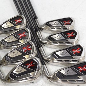 Callaway RAZR X 4-PW,AW Iron Set Right Regular Flex Graphite NEW # 172035