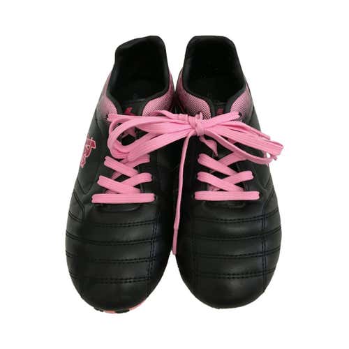 Used Brava Girls Cleats Junior 3 Cleat Soccer Outdoor Cleats