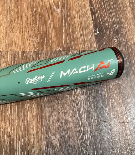 Used 2024 Rawlings (-8) 23 oz 31" Mach AI Bat