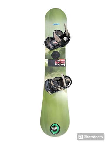 Used Burton Board W Burton Custom Bindings 160 Cm Men's Snowboard Combo