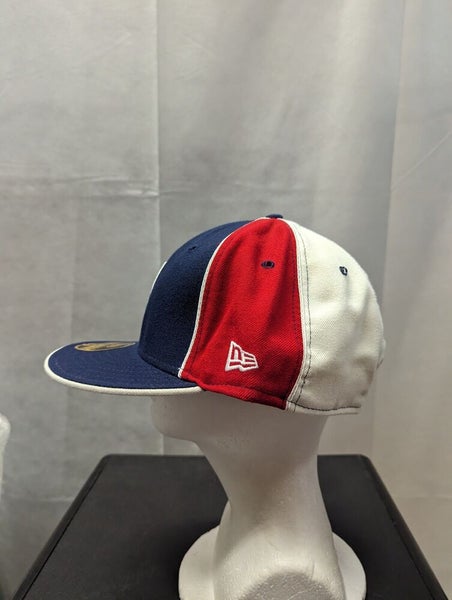 NWS Vintage Detroit Pistons NBA Logo man Pinwheel New Era 59fifty 7 5/8 MUSA
