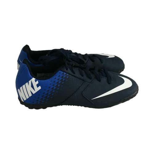 Used Nike Bomba Junior 4 Indoor Turf Soccer Indoor Cleats