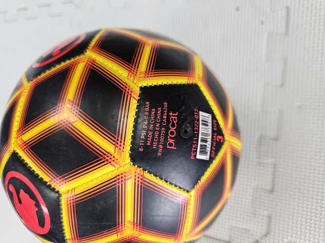Used Procat Soccer Ball 3 Soccer Balls