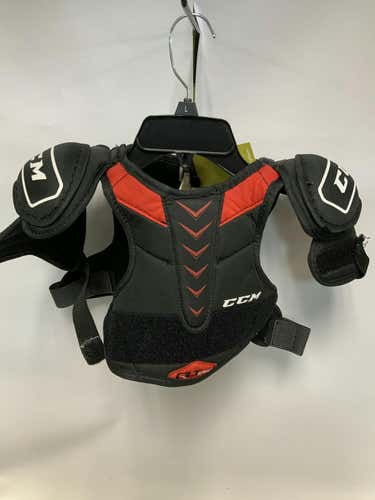Used Ccm Qlt Edge Lg Hockey Shoulder Pads