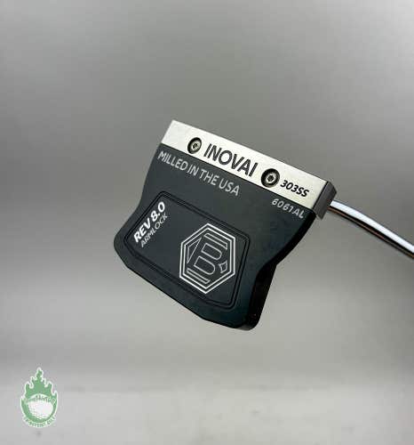 Used RH Bettinardi INOVAI REV 8.0 Armlock 42" Milled Putter Steel Golf Club