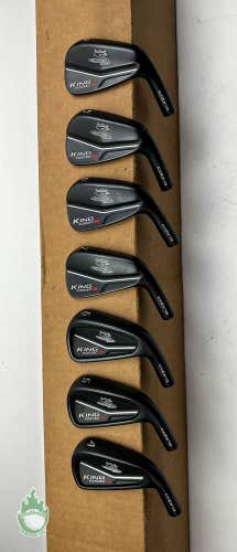 Used RH Cobra King Forged CB/MB Combo Irons 4-PW HEADS ONLY Golf Club Set