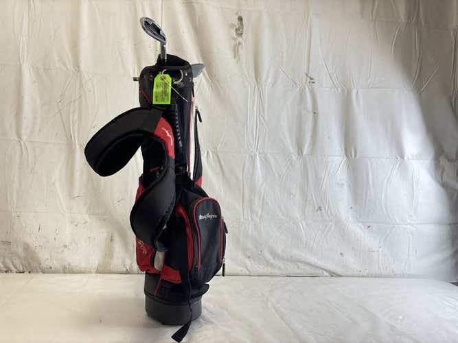 Used Macgregor Tourney Mt Jr 3-piece Graphite Junior Golf Package Set Age 6-9