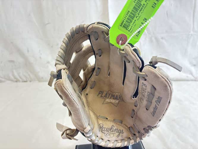 Used Rawlings Playmaker Pm105hcb 10 1 2" Leather Palm Junior Fielders Glove