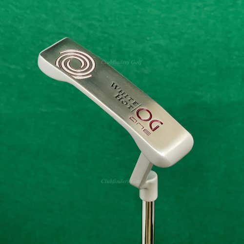 Odyssey White Hot OG ONE 33.5" Crank-Hosel Putter Golf Club W/ Headcover