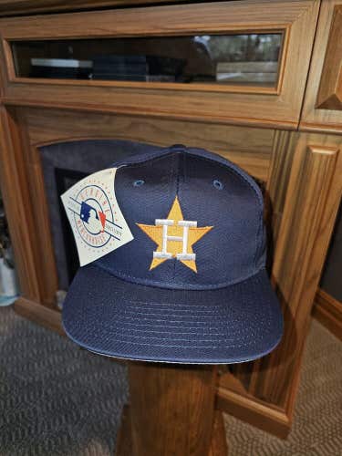NEW Vintage Houston Astros Major League Baseball MLB Sports Hat Cap Vtg Snapback