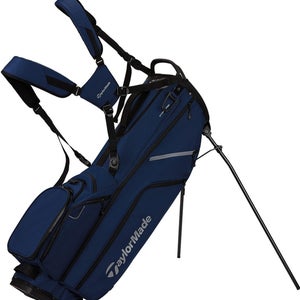 NEW 2023 TaylorMade Flextech Crossover Navy 14 Way Stand/Carry Bag