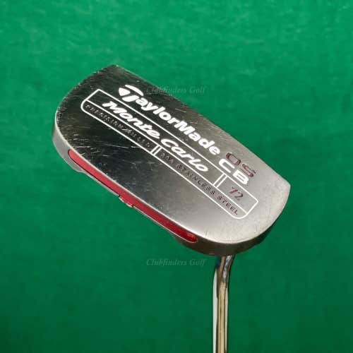 TaylorMade OS CB Monte Carlo 72 36" Double-Bend Mallet Putter w/Super Stroke