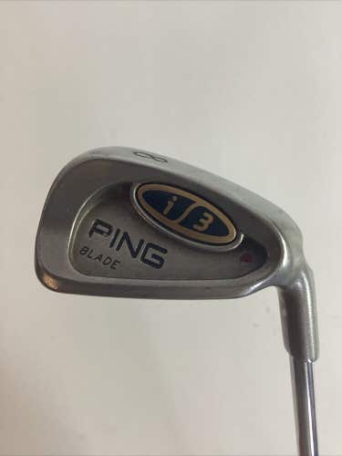 Ping i3 Blade Red Dot Single 8 Iron With Rifle 6.0 Stiff Steel Shaft
