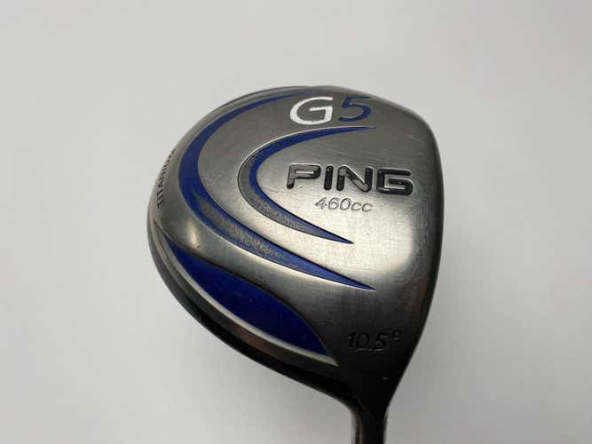 Ping G5 Driver 10.5* Grafalloy ProLaunch Blue 65g Regular Graphite Mens RH