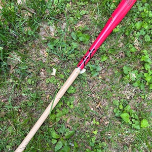 Yaya “Franks Sports” Fungo Bat Red 37” Pro Beechwood w/ Warranty