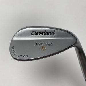 Cleveland 588 RTX Satin Chrome 60* 12 True Temper Dynamic Gold Wedge Steel RH