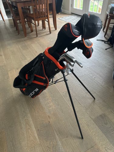 Used Junior Cobra Right Handed Junior 7 Pieces King Jr Clubs (Full Set)