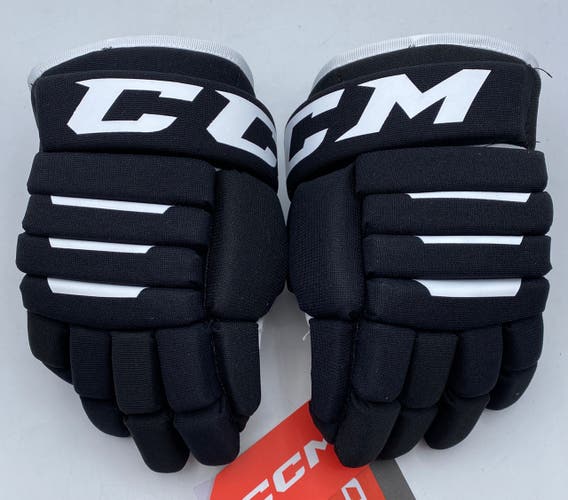 NEW CCM Tacks 4R2 Gloves, Black, 11”