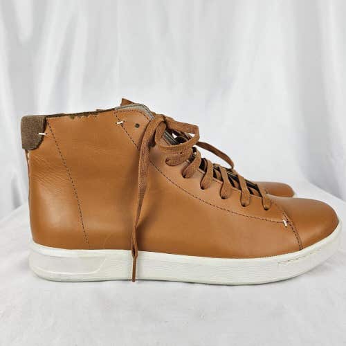 OHW? Who Owns The Factory Freddy Mens Brown Leather Chukka Boots Size 10