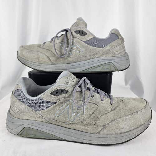 New Balance 928v3 MW928GY3 Gray Suede Comfort Walking Shoes Men’s Size 13 D