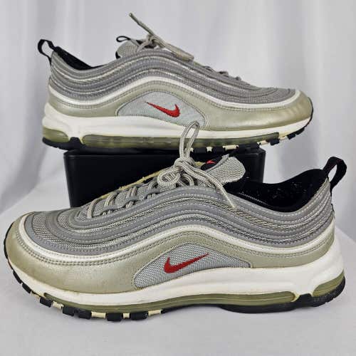 Size 13 - 2005 Nike Air Max 97 Classic  Metallic Silver Bullet History Of Air