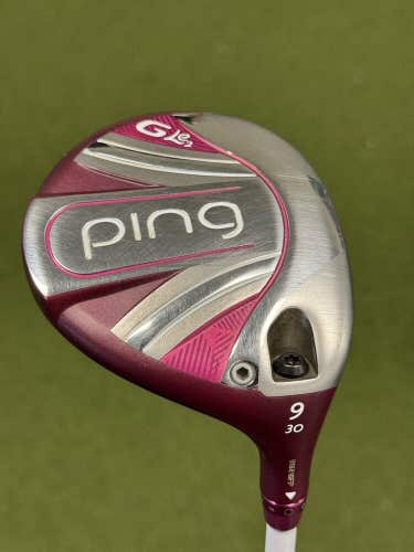 Ladies PING GLe2 30* 9 WOOD w/Cover - Ping ULT 240 Lite Ladies Flex Great Condtn