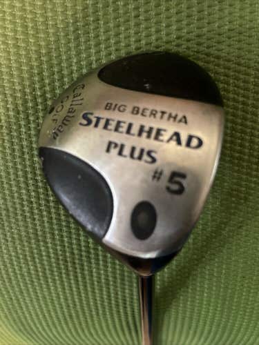 Callaway Big Bertha Steelhead Plus #5 Wood Senior Flex Light Graphite Shaft
