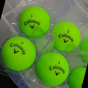 Used Callaway Supersoft Balls 12 Pack (1 Dozen)