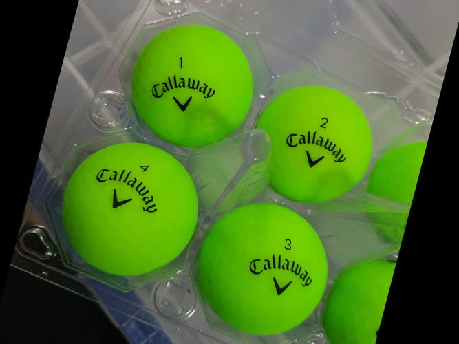 Used Callaway Supersoft Balls 12 Pack (1 Dozen)