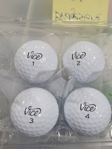 Used Vice Pro Plus Balls 12 Pack (1 Dozen)