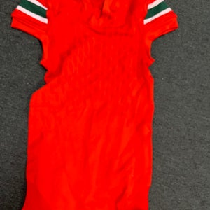 Brand New Custom Adidas Orange Miami Hurricane Compression Football Jerseys without Decoration