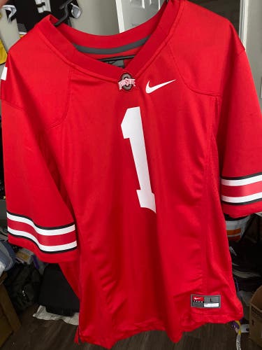 Ohio State Red New Adult Unisex Nike Jersey
