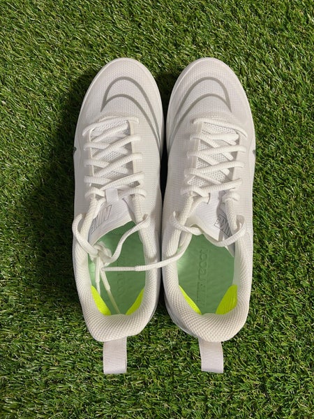 *SOLD* Nike Alpha Huarache 8 Pro LAX Lacrosse Cleats White CW4439-110 Men's 11.5 NEW
