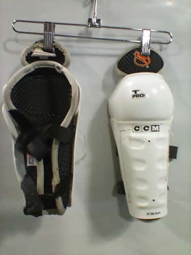 Used Ccm . 8" Ice Hockey Shin Guards