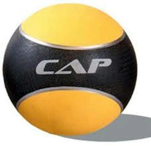 Cap Rubber Medicine Ball Yellow 8lb