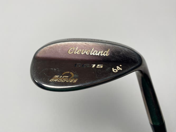 Cleveland CG15 DSG Oil Can Lob Wedge 64* Traction Wedge Steel Mens RH