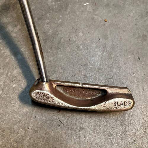 Ping Blade Golf Club Putter With New Grip 35" Club Length